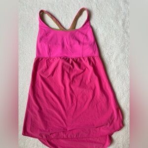 Size 6 Ping Razorback Lululemon workout tank top